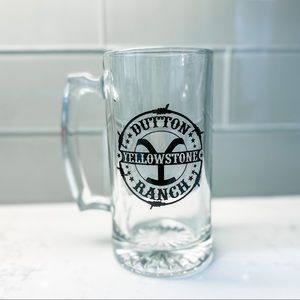 Yellowstone Dutton Ranch Beer Stein